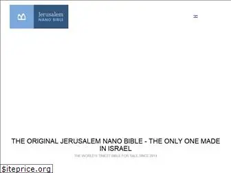 jerusalemnanobible.com