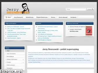 jerzysosnowski.info