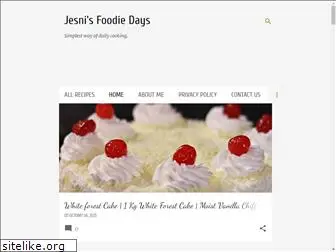 jesnisfoodiedays.com