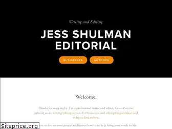 jessshulmaneditorial.com
