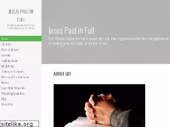 jesuspaidinfull.com