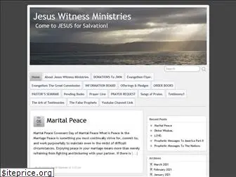 jesuswitnessministries.com