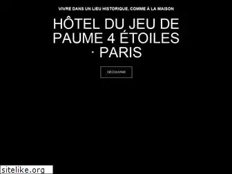 jeudepaumehotel.com