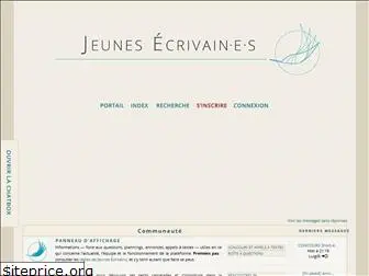 jeunesecrivains.com