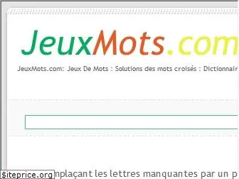 jeuxmots.com