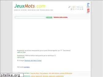 jeuxmots.fr