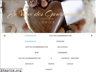 jeveuxdesgourmandises.com