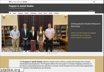 jewishstudies.colorado.edu