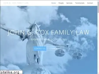 jgcoxfamilylaw.com