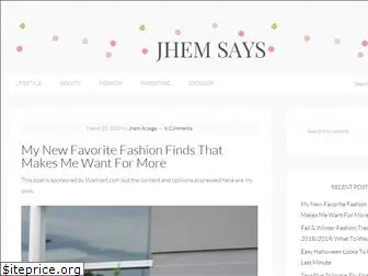 jhemsays.com