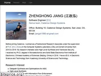 jiang-zhenghong.github.io
