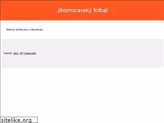 jihomoravskyfotbal.cz