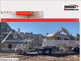 jimenezdemolition.com