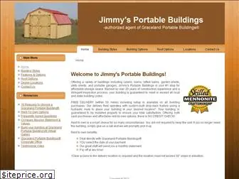 jimmysportablebuildings.com