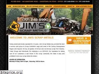 jimsscrapmetals.com