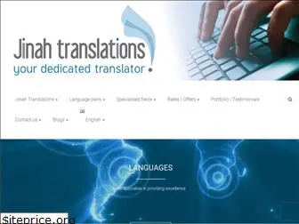 jinahtranslations.com