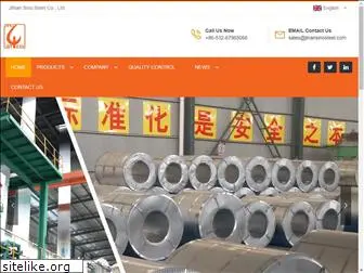 jinansinosteel.com