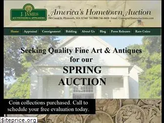 jjamesauctions.com