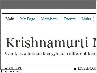 jkrishnamurti.ning.com
