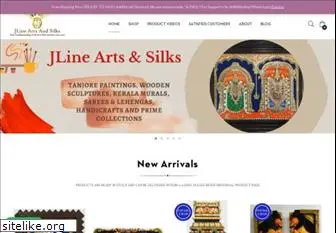 jlineartsandsilks.com