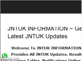 jntukinformation.com