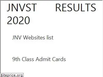 jnvstresults.com