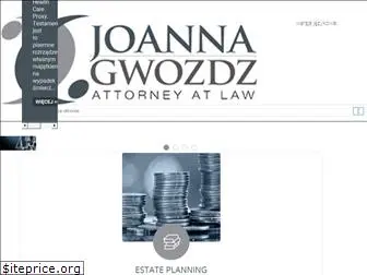 joannagwozdzlaw.com