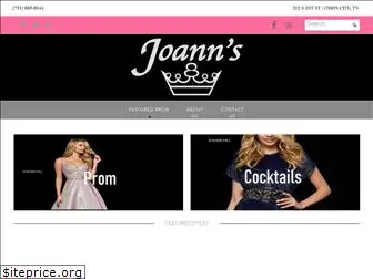 joannspromandpageantgowns.com