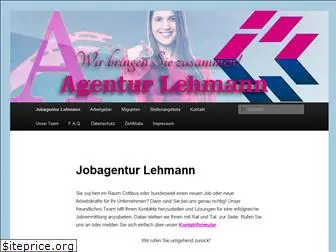 jobagentur-lehmann.de