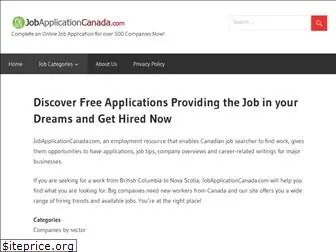 jobapplicationcanada.com