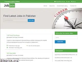 jobbox.com.pk