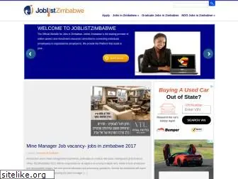 joblistzimbabwe.com