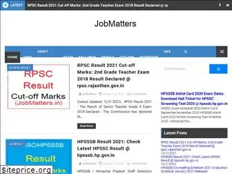 jobmatters.in