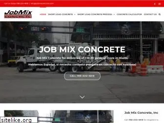 jobmixconcrete.com