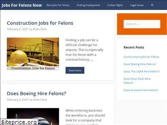 jobsforfelonsnow.com