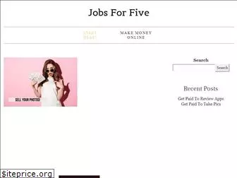jobsforfive.com