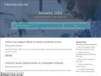 jobsonly.com.ng