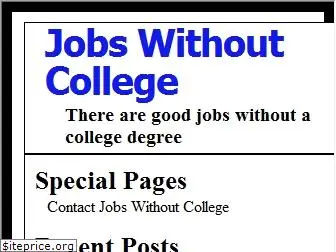 jobswithoutcollege.com