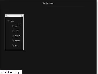 joebergeron.io