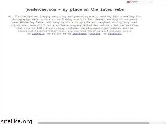 joedevine.com