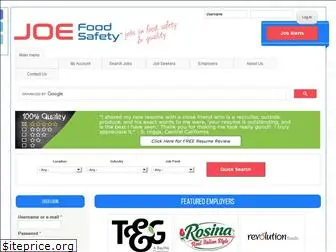 joefoodsafety.com