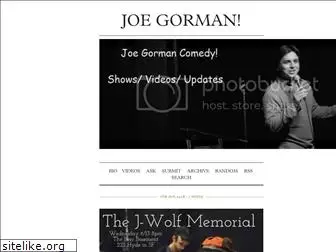 joegormancomedy.com