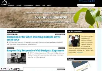 joelabrahamsson.com