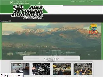 joesforeignautomotive.com