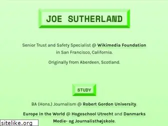 joesutherland.rocks