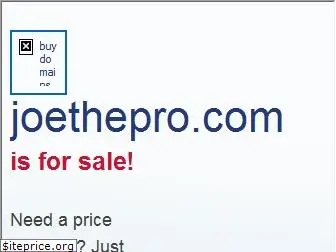 joethepro.com