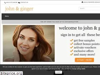 johnandginger.co.uk