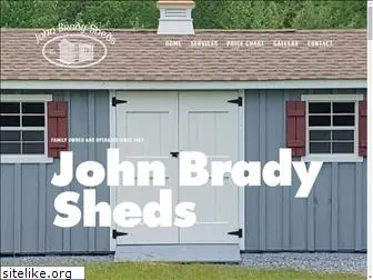 johnbradysheds.com