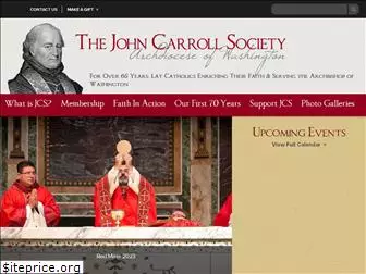 johncarrollsociety.org