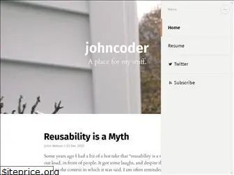 johncoder.com